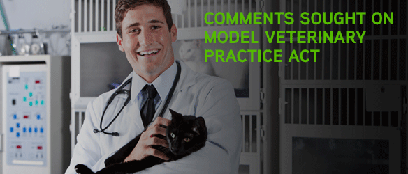 Comments Sought on Model Veterinary Practice Act